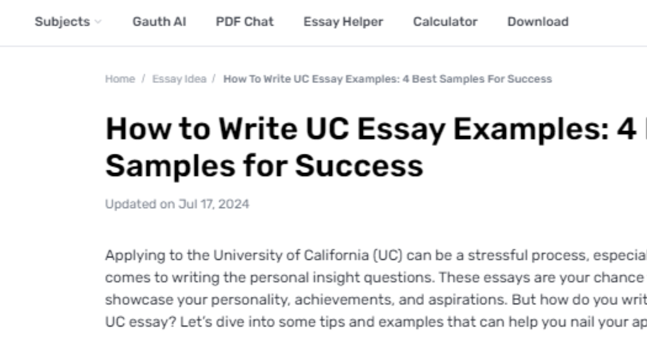 What Are a Few Successful Methodologies for Composing Compelling UC Expositions?